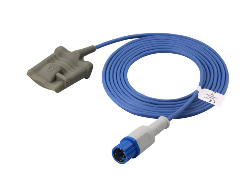 SPo2 Soft finger sensor for Dräger Siemens, adults, 3m length SpO2 Soft Fingersensor für Dräger, Siemens, für Erwachsene, 3m