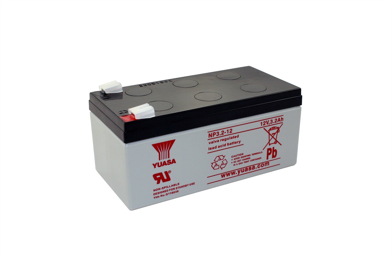 PB battery YUASA NP3.2-12 - 12V/3,2Ah