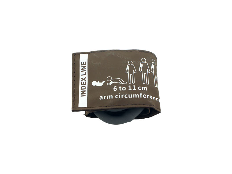 Blood pressure cuff comfort for neonates with extremities 6-11cm