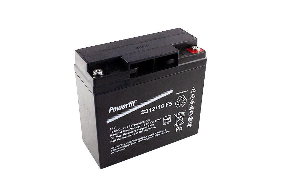 Lead battery SONNENSCHEIN POWERFIT S312/18G5 /FS - 12V/18Ah (VDS) Lead battery SONNENSCHEIN POWERFIT S312/18G5 /FS - 12V/18Ah (VDS)