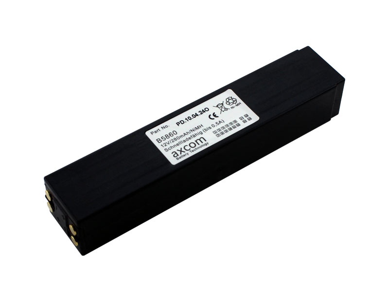 NiMH pin battery for Bosch FuG10/13 HFG10/13 - 12V/0,5AH (fast recharable)