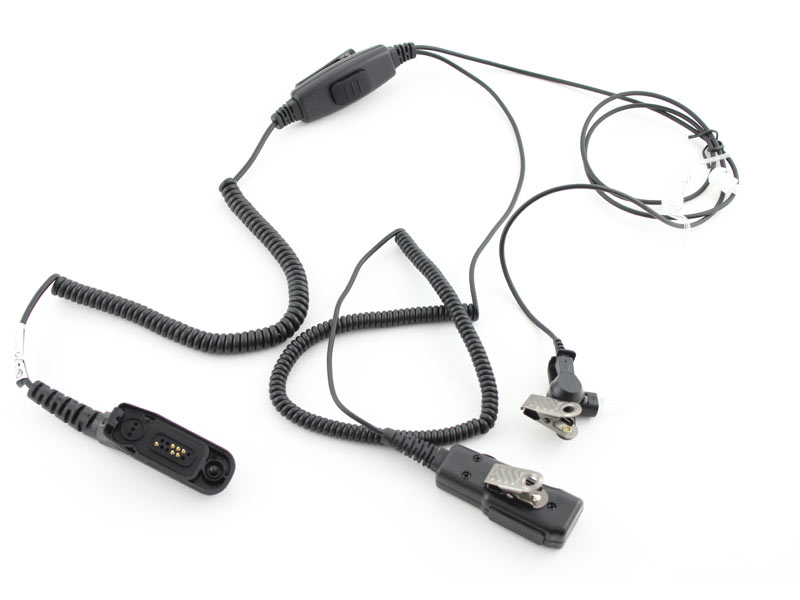 Sound Tube Headset 2 Cable Solution for Motorola MTP6650, MTP850FuG, DP300, DP4000