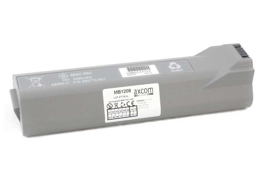 NIMH battery for GE HELLIGE/MARQUETTE ECG 3500/ MAC 5000 /MAC5500 - 18V/3,5AH (ORIGINAL)