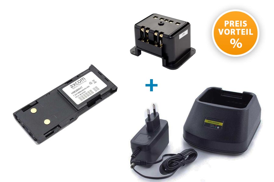 Set of battery and charger for Motorola GP300, GP600, GTX Set of battery and charger for Motorola GP300, GP600, GTX