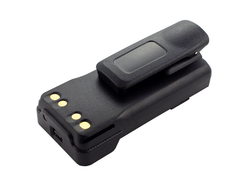 Battery for Motorola DP2000, DP4000 series. Backside