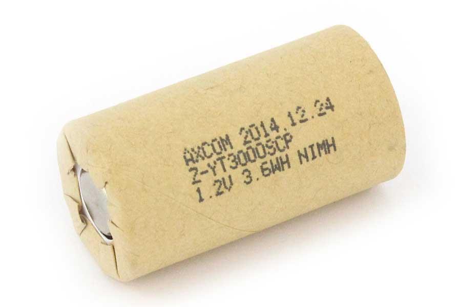 NiMh battery SUB C/YT3000SCP - 1,2V/3,0AH NiMh battery SUB C/YT3000SCP - 1,2V/3,0AH