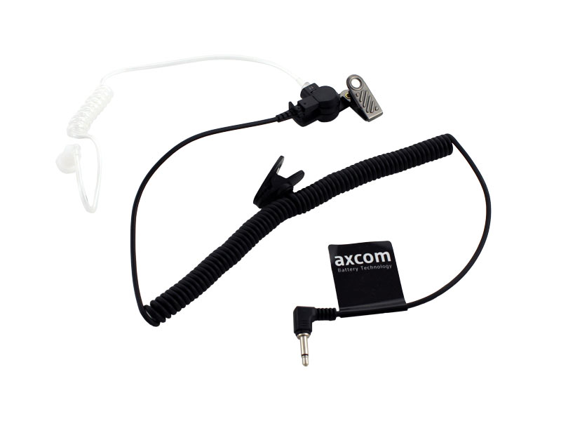 In-ear headphones with bayonet connection, sound tube/converter unit