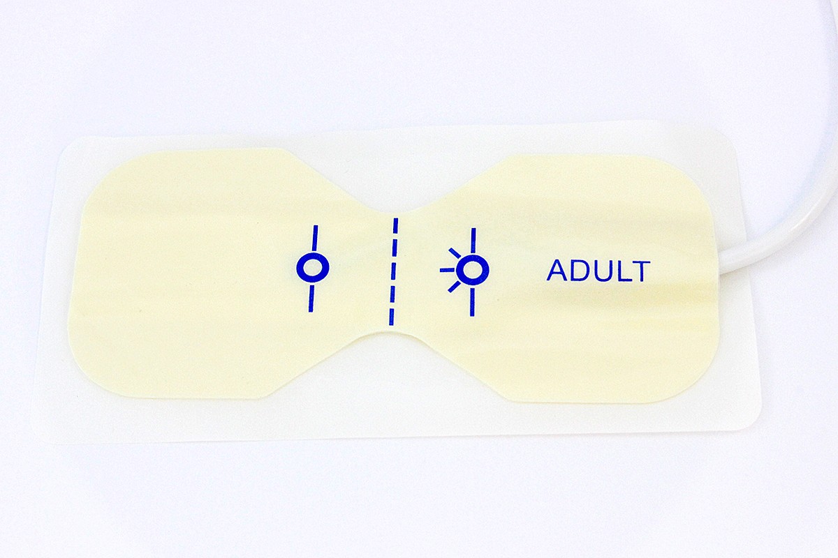 SpO2 disposable sensor for adults, nellcor connector (like M1131A, M1904B), detailed view