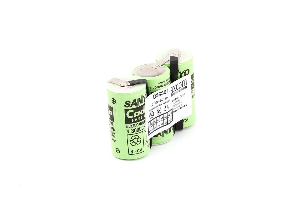 NC AKKU (EINSATZ) FÜR DRÄGER/ENVITEC ALKOHOLTESTER - 3,6V/3AH