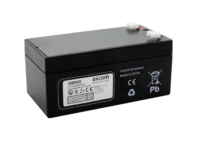 PB battery for Weinmann Accuvac Light, Basic - 12V 3,4Ah