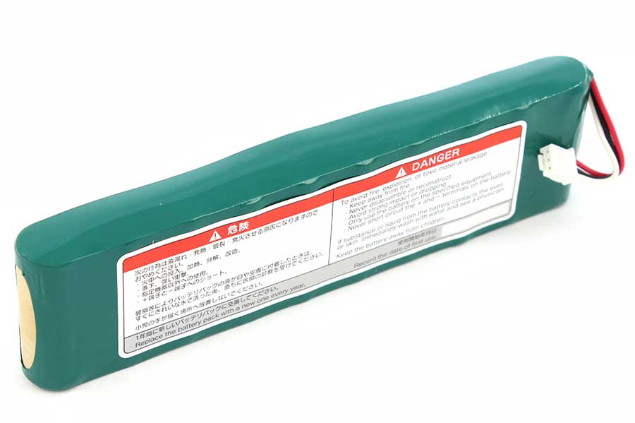 NiMH battery for Nihon Kohden Cardiofax S type SB901D - 12V/1,95Ah