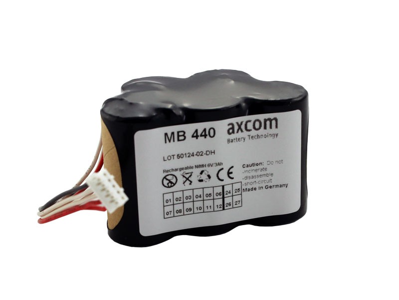 Battery for Fresenius MCM 440, MC 550, Optima MS, PT, ST, VS Battery for Fresenius MCM 440, MC 550, Optima MS, PT, ST, VS