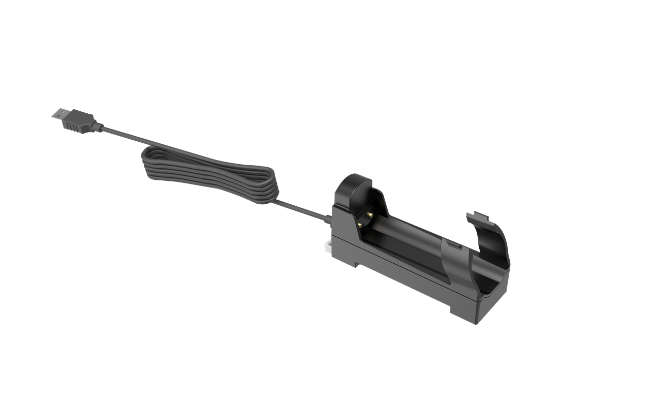 Charging station for ex-protected LED hand lamp ExMP31R incl. EU adapter AC 100-250V/500mA, DC 5V/2000mA