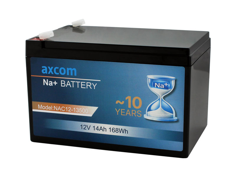 Sodium ion battery 12V 13.5Ah with 4.7mm plug contacts