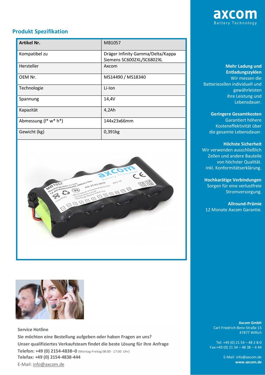 Datasheet MB1057