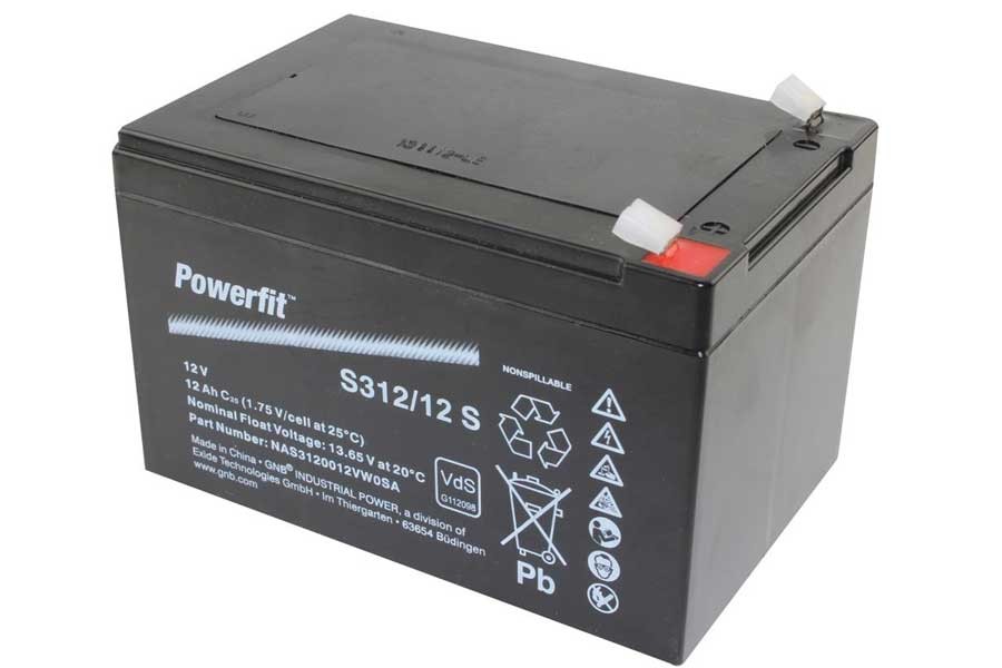 Lead battery SONNENSCHEIN POWERFIT S312/12S - 12V/12Ah (VDS)