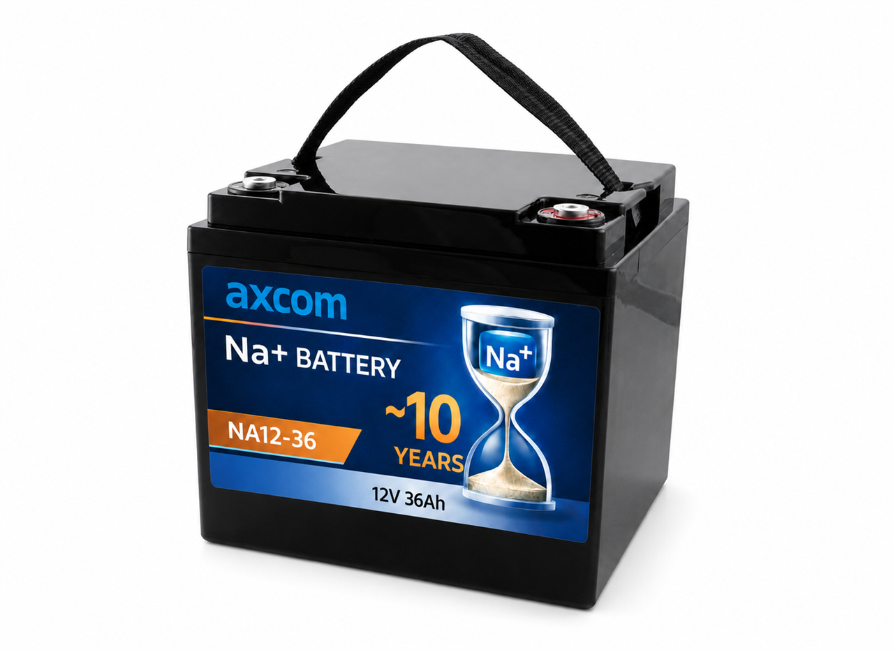 Sodium ion battery 12V 36Ah with M5 contacts