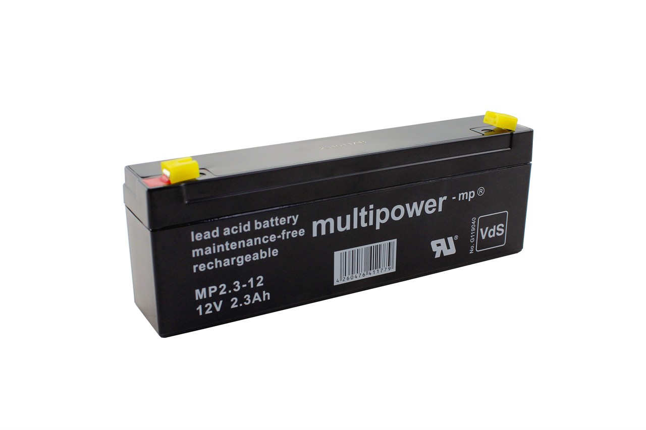 Multipower Lead-Acid battery MP2,3-12 Multipower Lead-Acid battery MP2,3-12