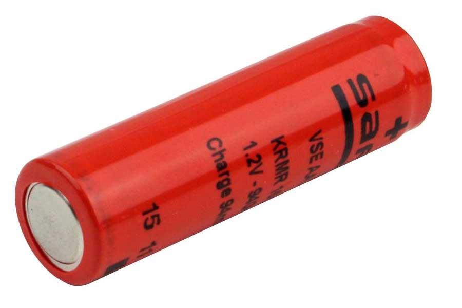 NiCd battery SAFT MIGNON/AA VSE AA CFG - 1,2V/0,94AH (geschrumpft)