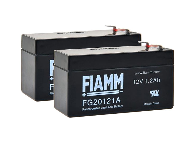 Battery set consisting of two lead batteries for Stiegelmeyer