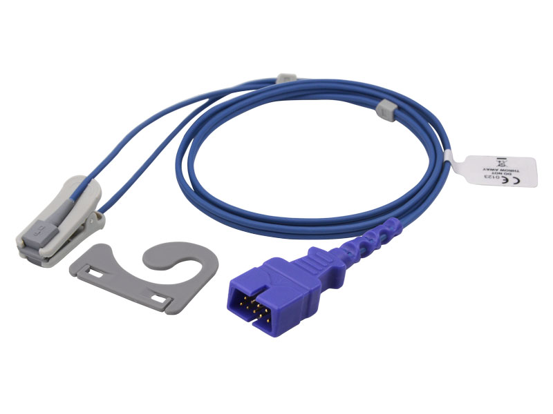 SpO2 ear sensor for Nellcor Oxi technology, Adults, 90cm SpO2 ear sensor for Nellcor Oxi technology, Adults, 90cm