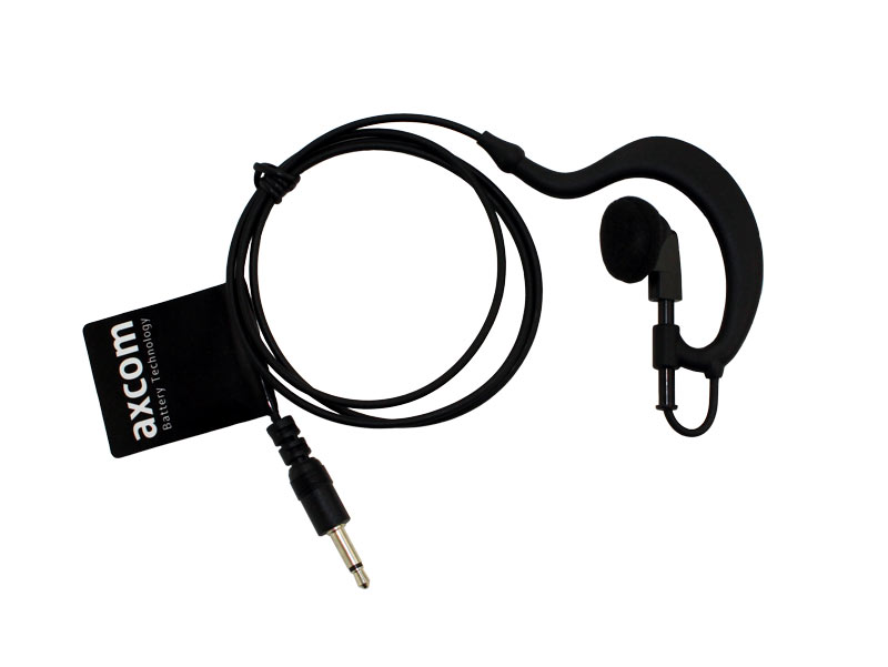 Earphones with rubber earpiece - 3.5mm jack plug