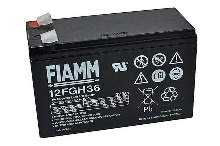 PB rechargeable battery (incl. MTZ) FIAMM FGH20902 (12FGH36) - 12V/9Ah (high current)