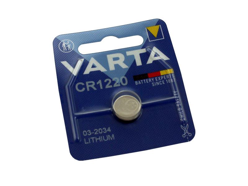 Li-Me button cell CR1220 Varta