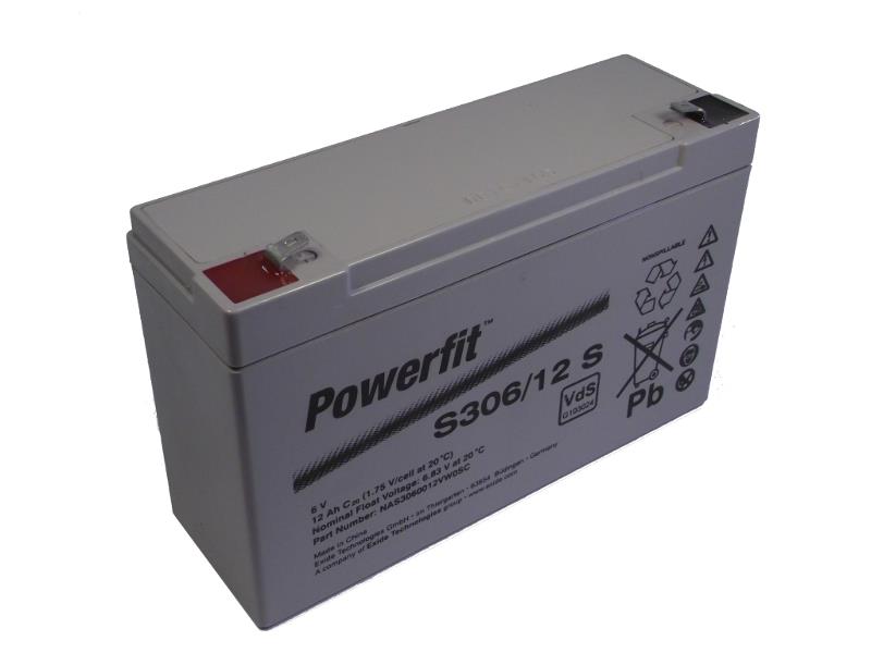 PB-AKKU (INKL.MTZ) SONNENSCHEIN POWERFIT S306/12S - 6V/12AH (VDS)