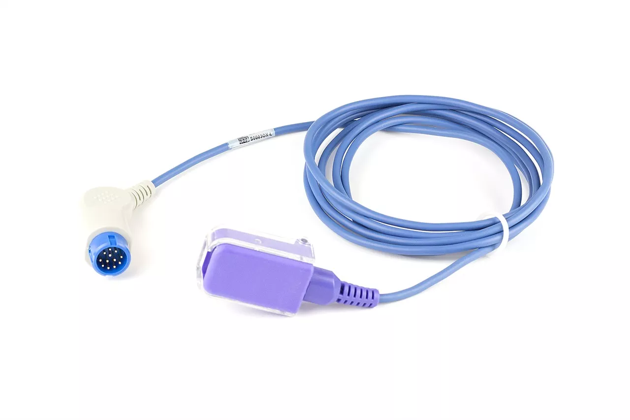 SpO2 extension cable for Philips Length: 2.4m compatible M1900B