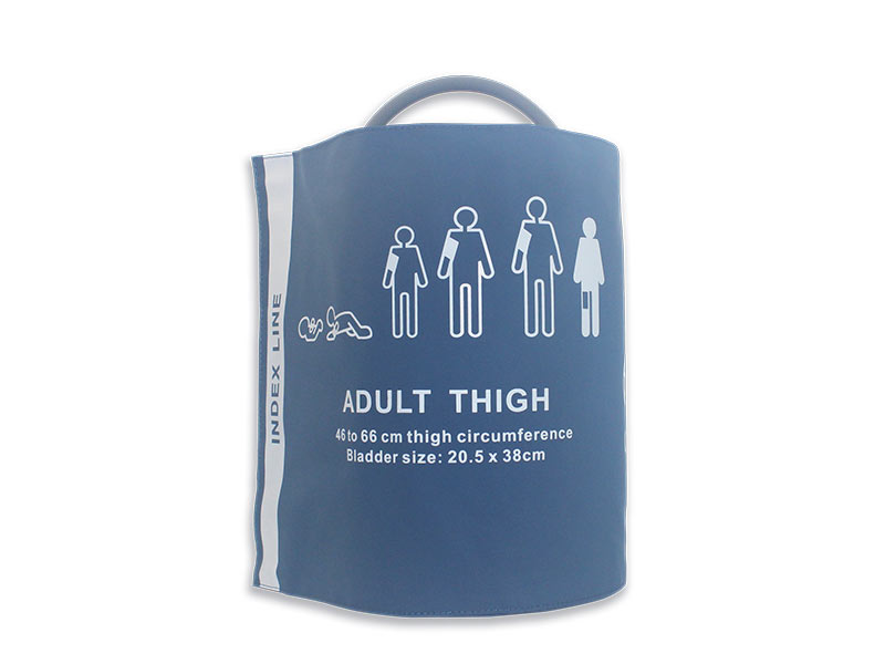 Comfort blood pressure cuff for thighs with a circumference of 46–66 cm, extended size