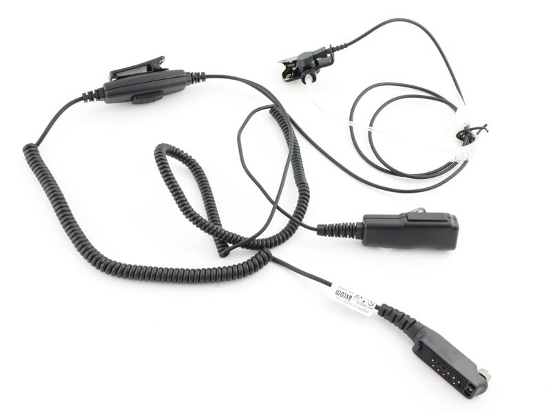 Sound tube Headset 2 cable Solution for Sepura STP8000, STP9000, SC2020