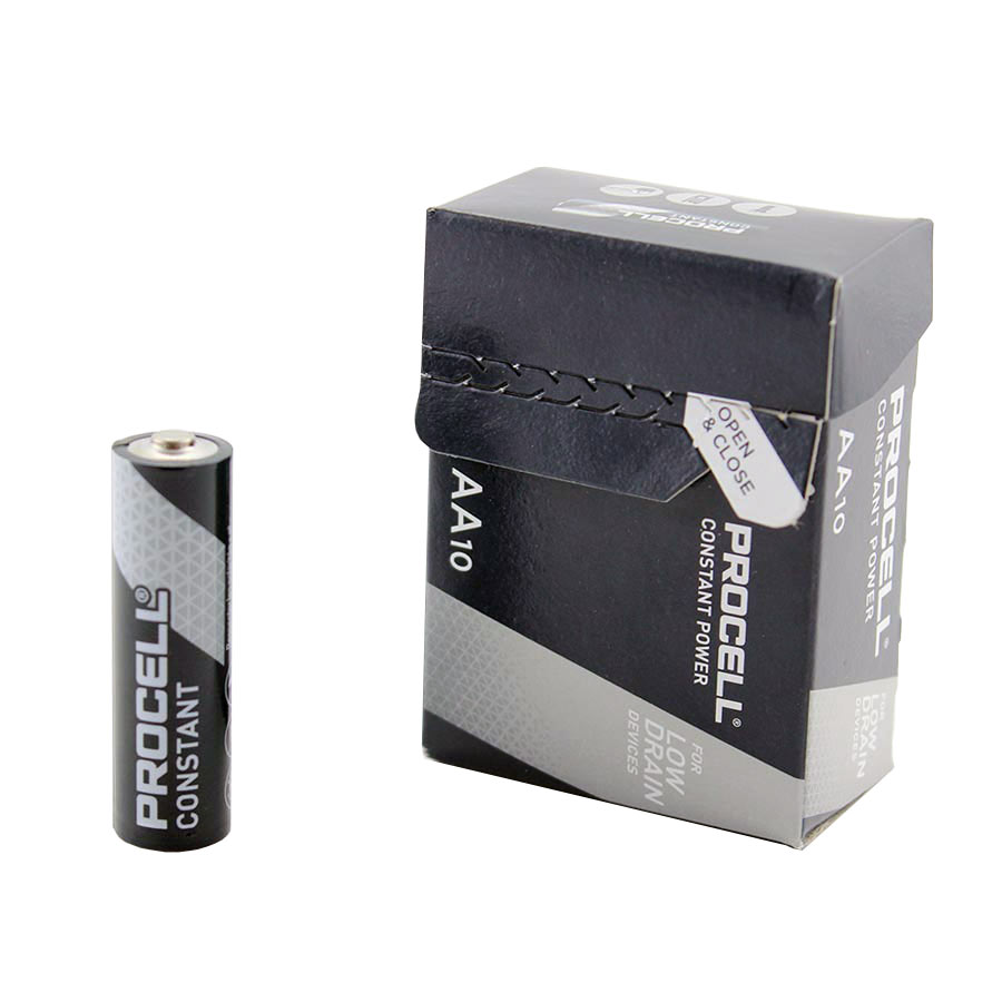 10 Procell Constant batteries, AA, Mignon, LR6, alkaline, 1.5V