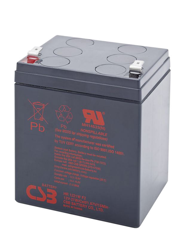 CSB Lead-Acid battery HR1221W F2 CSB Lead-Acid battery HR1221W F2