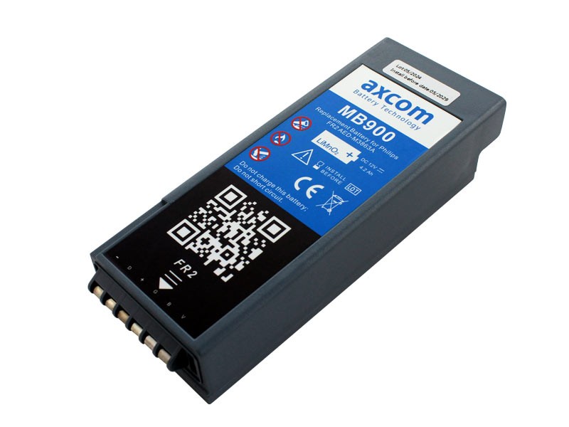 Battery for Philips Heartstart FR2, FR2+ defibrillator