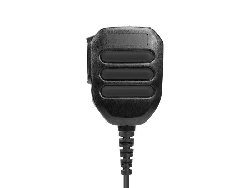 Speaker microphone (black) for Sepura STP8000, STP9000, SC20, SC21