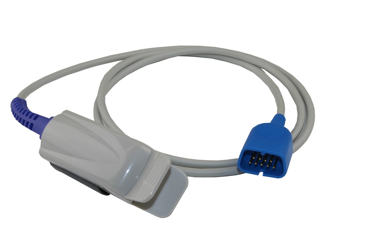 SpO2 finger sensor clip for Nihon Kohden, adults, 90cm (like TL-201T) SpO2 finger sensor clip for Nihon Kohden, adults, 90cm (like TL-201T)
