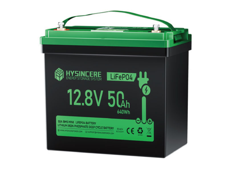 Lithium iron phosphate battery (LiFePO4) 12.8V/50Ah 