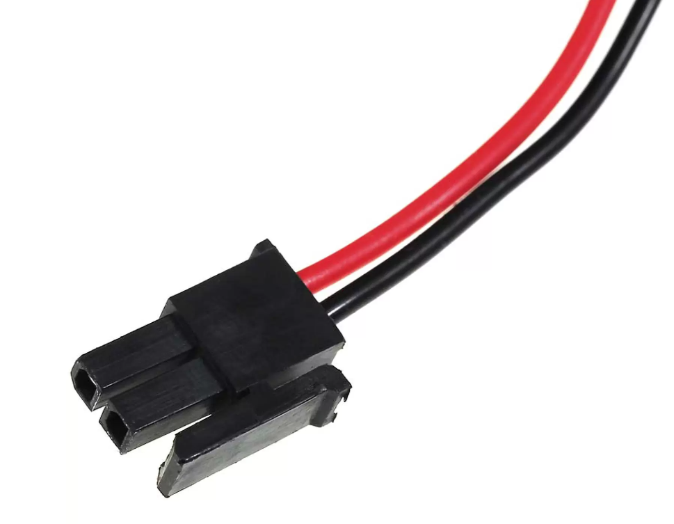 Multipower lead battery MP0.8-12H with black JST plug Multipower lead battery MP0.8-12H with black JST plug