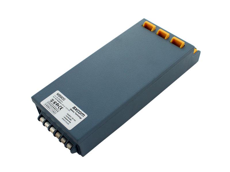 Battery for Philips Heartstart FR2, FR2+ defibrillator, backside Battery for Philips Heartstart FR2, FR2+ defibrillator, backside