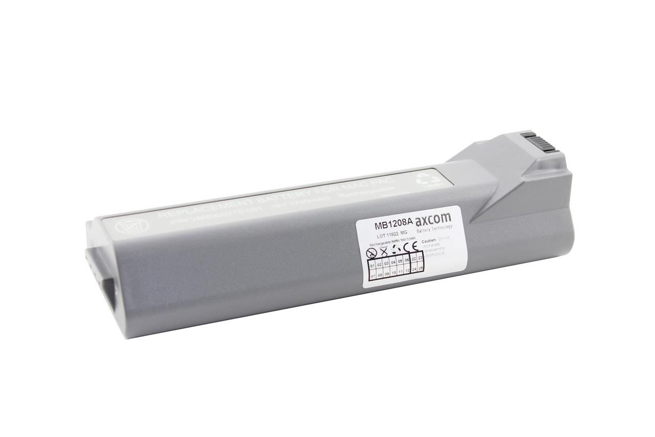 NiMh battery for GE Hellige Marquette ECG MAC3500, MAC 5000, MAC5500 - 18V 3,5Ah
