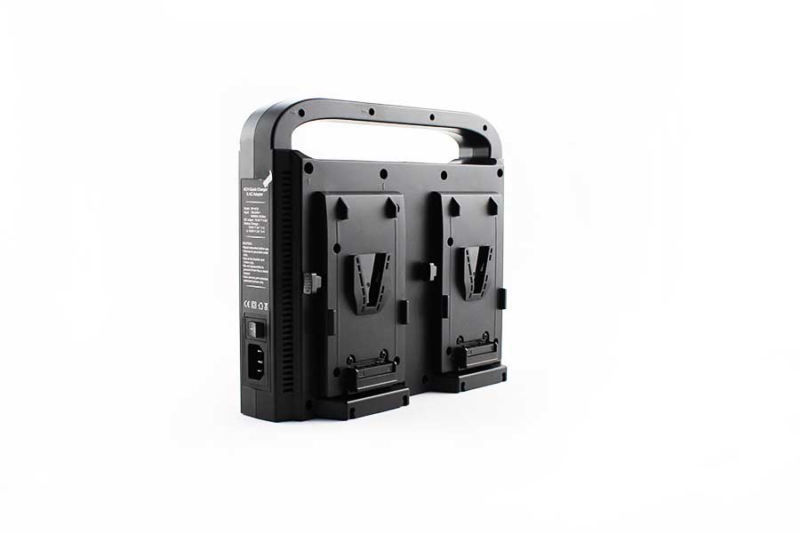 Ladegerät für Sony V-Mount (4 Ladeschächte) Ladegerät für Sony V-Mount (4 Ladeschächte)