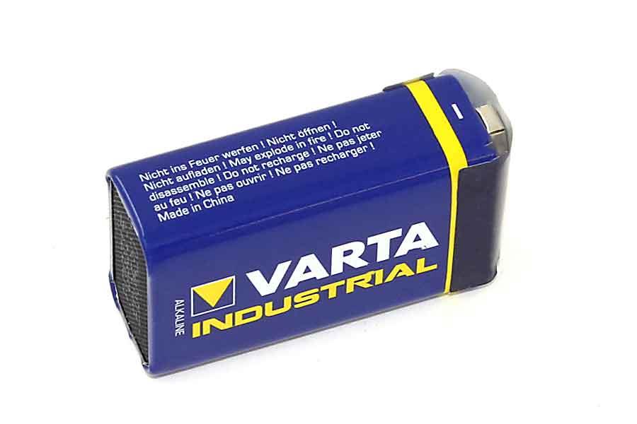 Varta, EBlock, 9V Block, Alkaline, 6LR61 Varta, EBlock, 9V Block, Alkaline, 6LR61