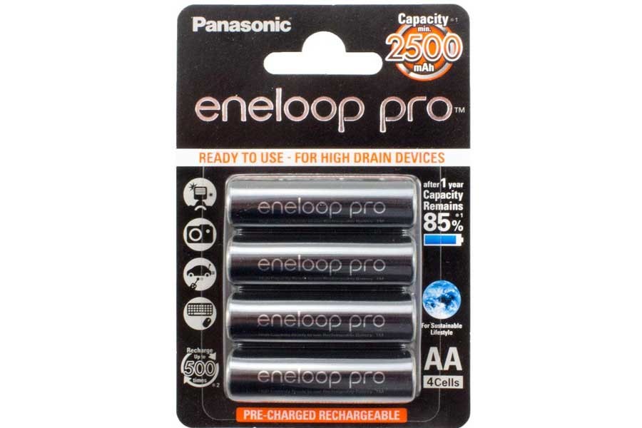 NiMH Akku PANASONIC ENELOOP Pro LR06/MIGNON/AA/HR-3UTG - 1,2V/2,5Ah