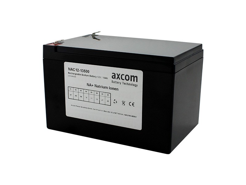 Sodium ion battery 12V 13.5Ah with 4.7mm plug contacts Sodium ion battery 12V 13.5Ah with 4.7mm plug contacts