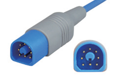 SpO2 ear sensor for adults, suitable for Philips M1194A, detailed view