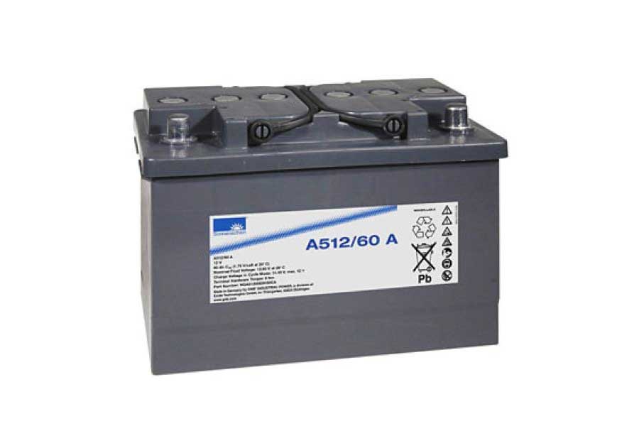 Lead battery SONNENSCHEIN A512/60 A - 12V/60Ah