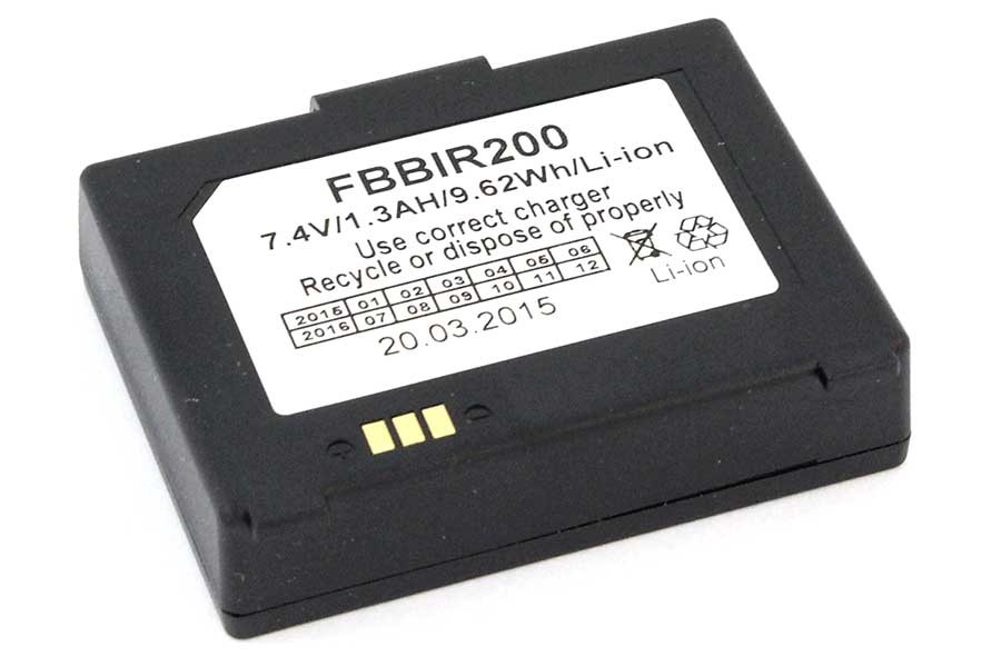 Li-Ion battery for Bixolon SPP-R200/II, SPP-R300, SPP-R400 – 7,4V/1,3 Ah