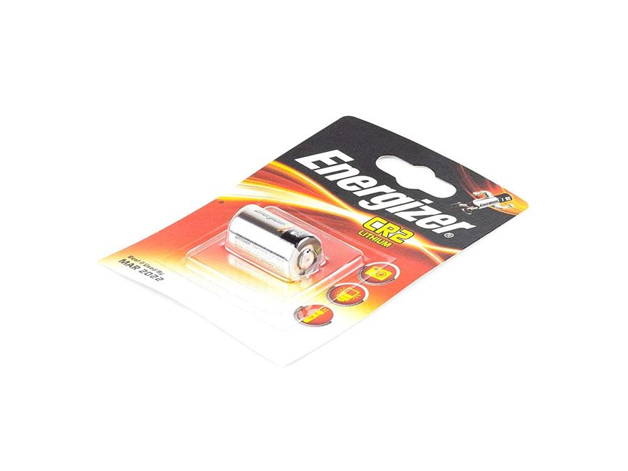 LiMe battery, Energizer, CR2, CR17355, ELCR2, CR2B, KCR2, DLCR2, 3V, in blister pack