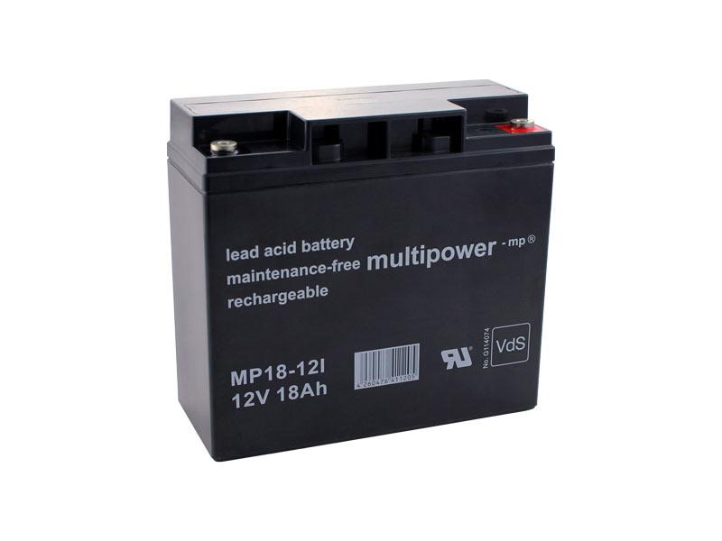 PB Battery MULTIPOWER MP18-12 - 12V/18Ah (VDS) PB Battery MULTIPOWER MP18-12 - 12V/18Ah (VDS)